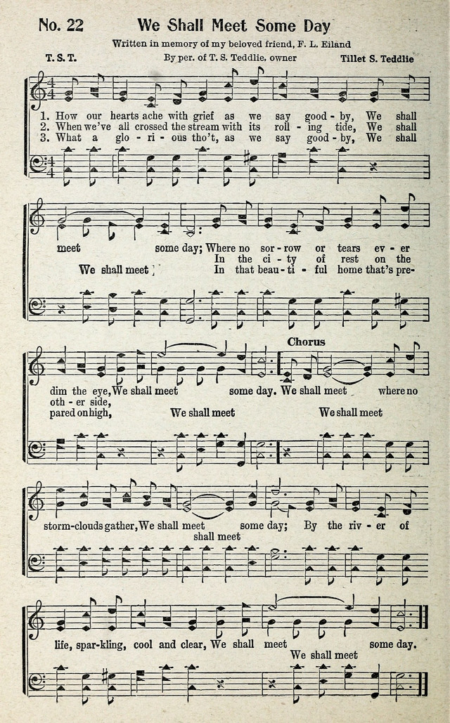 Calvary Songs: A Choice Collection of Gospel Songs, both Old and New page 23