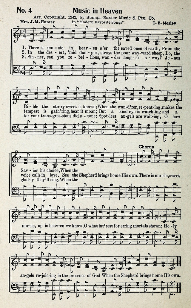 Calvary Songs: A Choice Collection of Gospel Songs, both Old and New page 7