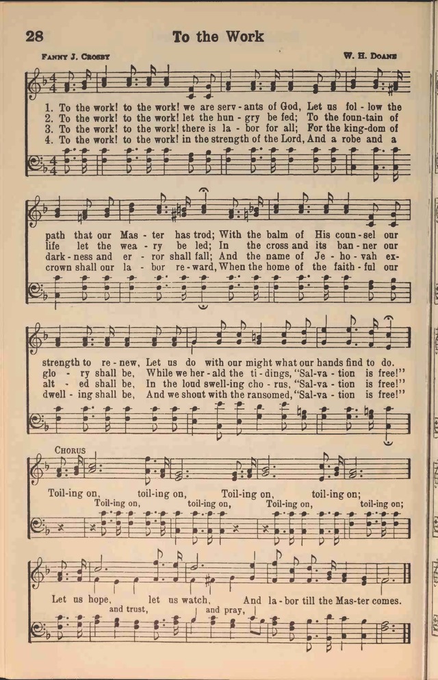 Crusade Songs page 29