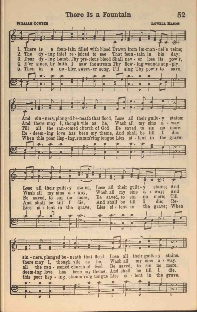 Crusade Songs page 52