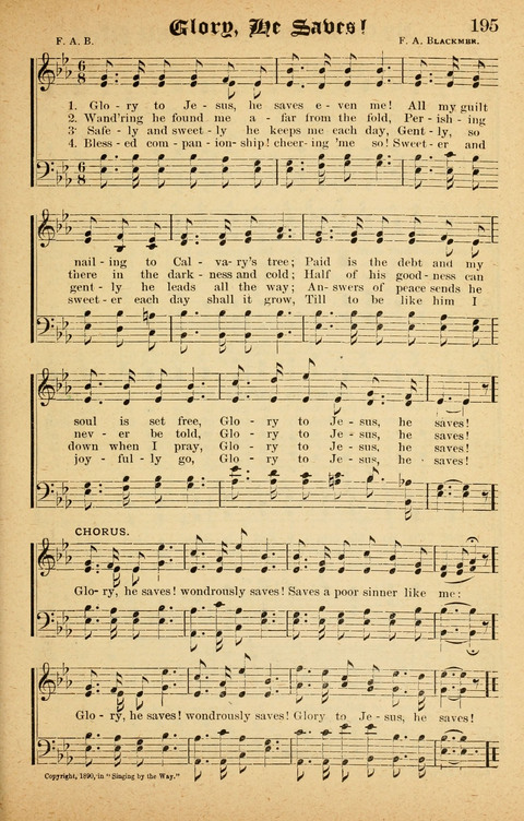 Cheerful Songs page 195