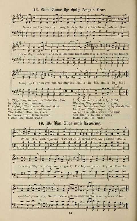The Christmas Song Book: containing Forty of the Best christmas Songs page 14