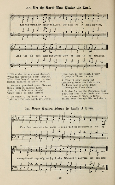 The Christmas Song Book: containing Forty of the Best christmas Songs page 20