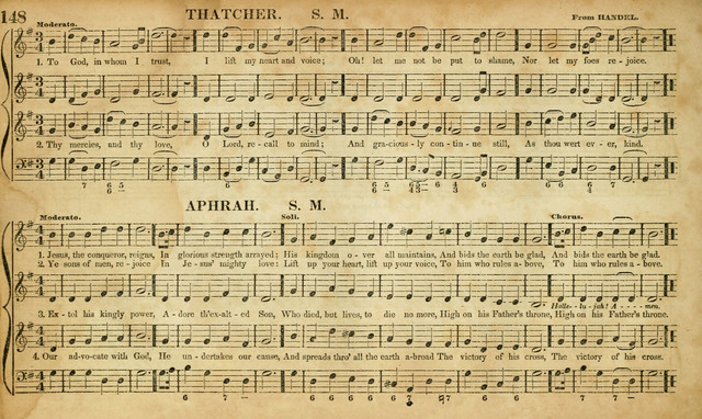Carmina Sacra: or, Boston Collection of Church Music: comprising the most popular psalm and hymn tunes in eternal use together with a great variety of new tunes, chants, sentences, motetts... page 112