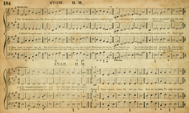 Carmina Sacra: or, Boston Collection of Church Music: comprising the most popular psalm and hymn tunes in eternal use together with a great variety of new tunes, chants, sentences, motetts... page 148