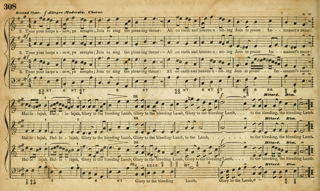 Carmina Sacra: or, Boston Collection of Church Music: comprising the most popular psalm and hymn tunes in eternal use together with a great variety of new tunes, chants, sentences, motetts... page 272