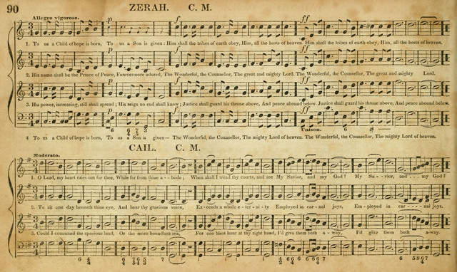Carmina Sacra: or, Boston Collection of Church Music: comprising the most popular psalm and hymn tunes in eternal use together with a great variety of new tunes, chants, sentences, motetts... page 54