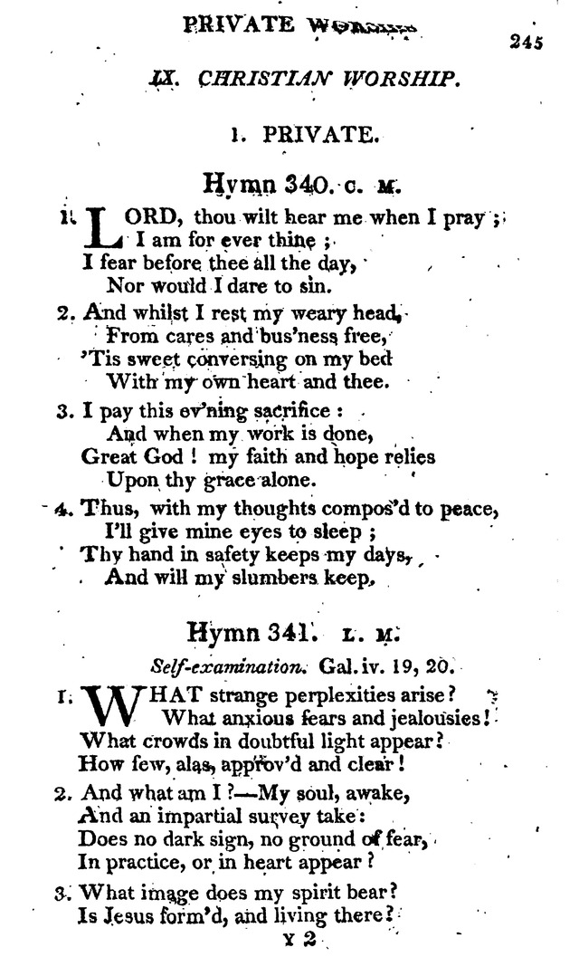 A Choice Selection of Evangelical Hymns, from various authors: for the use of the English Evangelical Lutheran Church in New York page 243