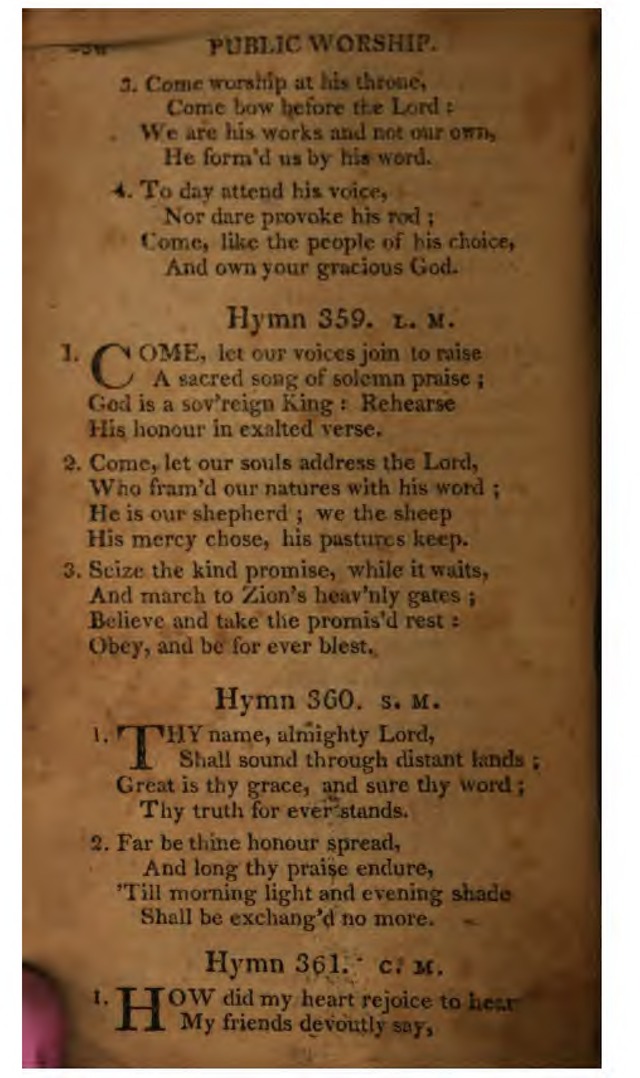 A Choice Selection of Evangelical Hymns, from various authors: for the use of the English Evangelical Lutheran Church in New York page 254