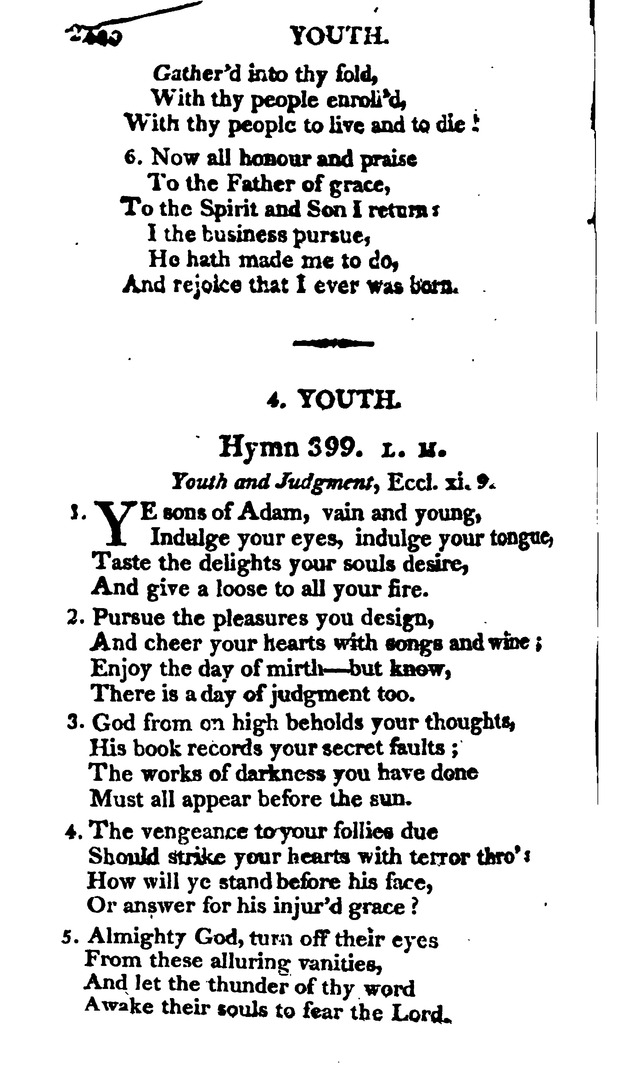 A Choice Selection of Evangelical Hymns, from various authors: for the use of the English Evangelical Lutheran Church in New York page 278