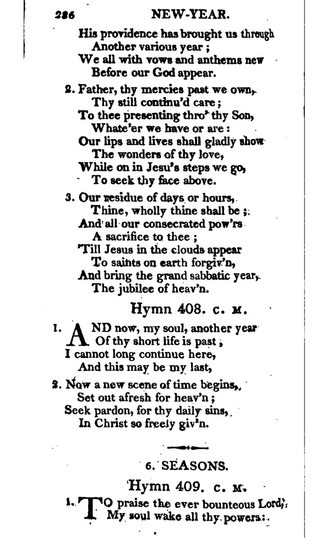 A Choice Selection of Evangelical Hymns, from various authors: for the use of the English Evangelical Lutheran Church in New York page 284
