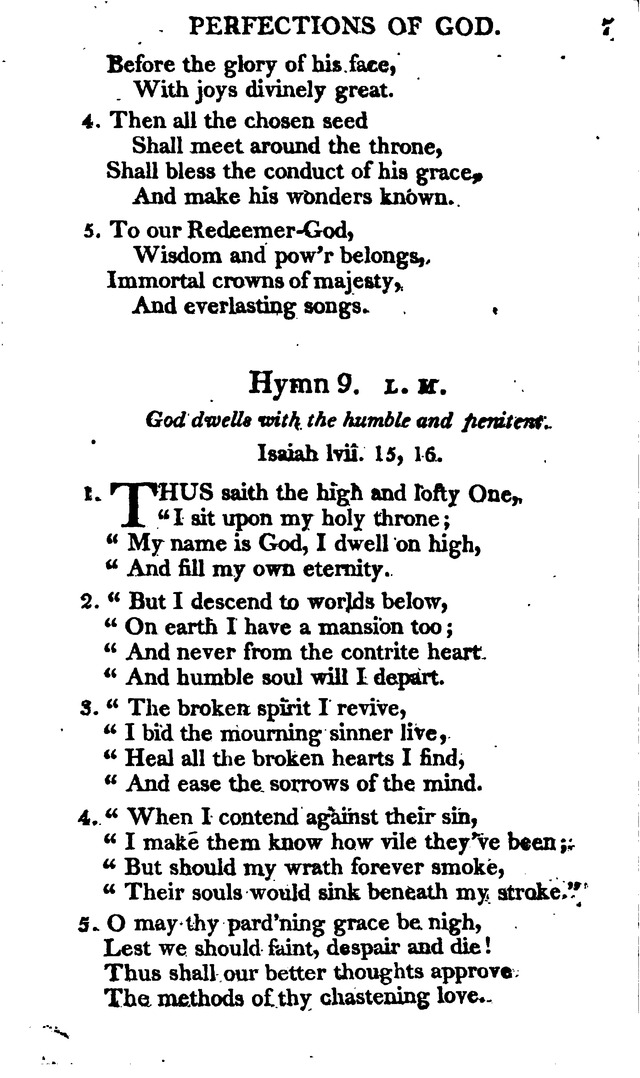A Choice Selection of Evangelical Hymns, from various authors: for the use of the English Evangelical Lutheran Church in New York page 7