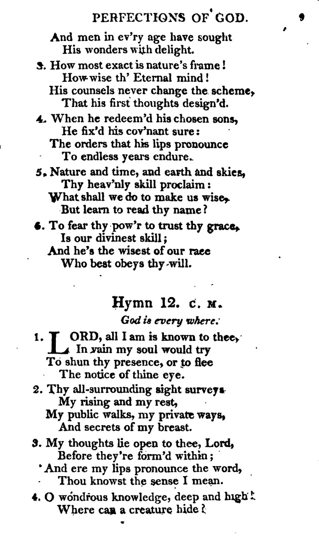A Choice Selection of Evangelical Hymns, from various authors: for the use of the English Evangelical Lutheran Church in New York page 9