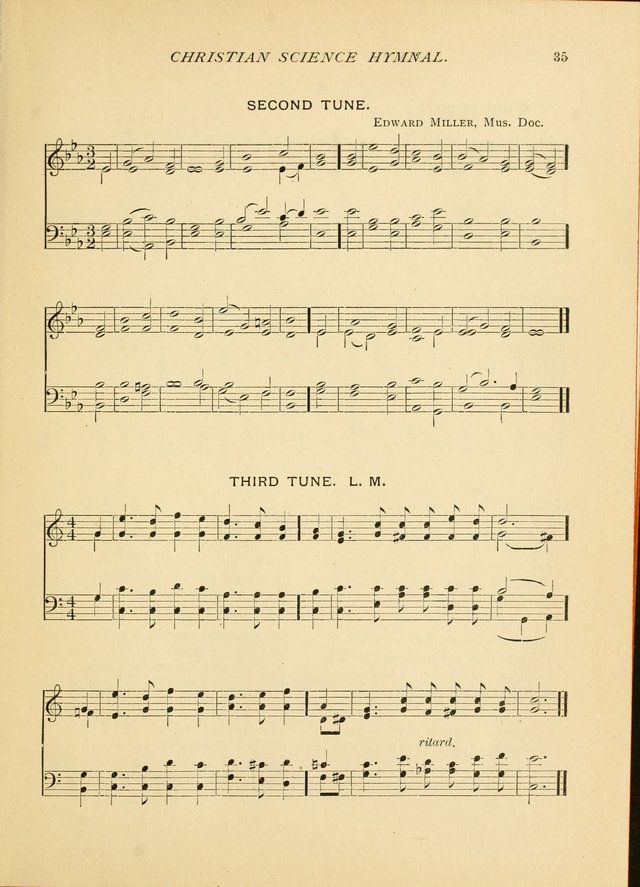 Christian Science Hymnal: a selection of spiritual songs page 35
