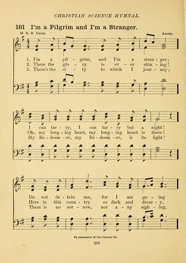 Christian Science Hymnal: a selection of spiritual songs page 227