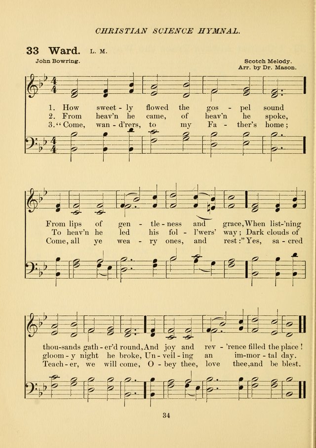 Christian Science Hymnal: a selection of spiritual songs page 43