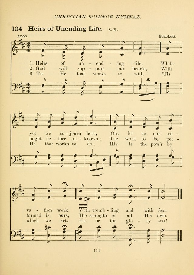 Christian Science Hymnal page 120
