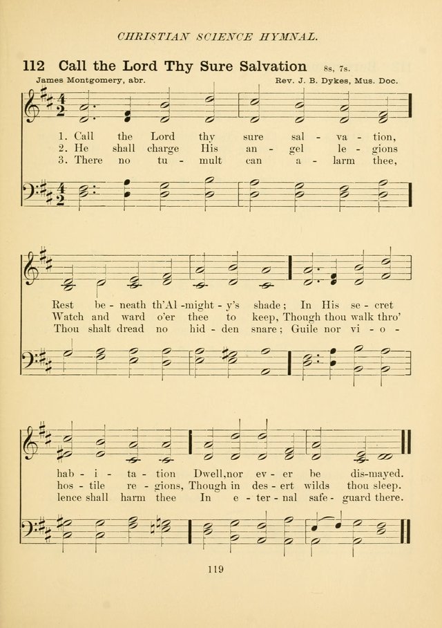 Christian Science Hymnal page 128