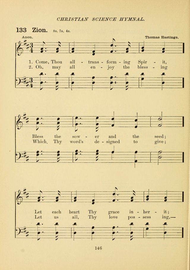 Christian Science Hymnal page 155