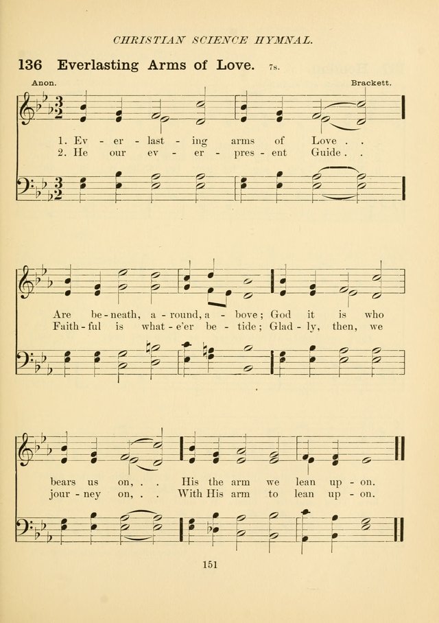 Christian Science Hymnal page 160