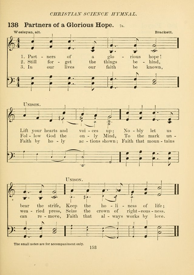 Christian Science Hymnal page 162