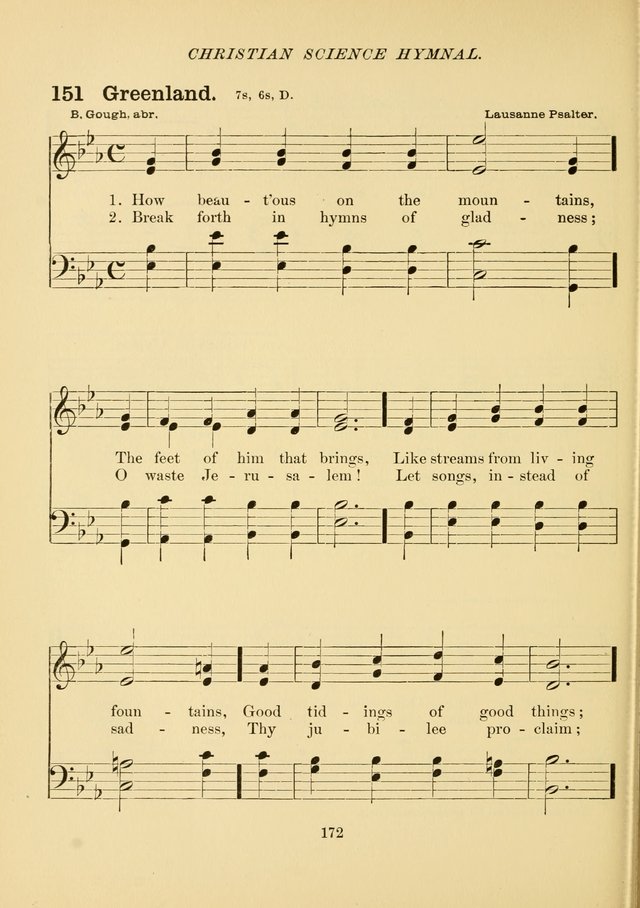 Christian Science Hymnal page 181
