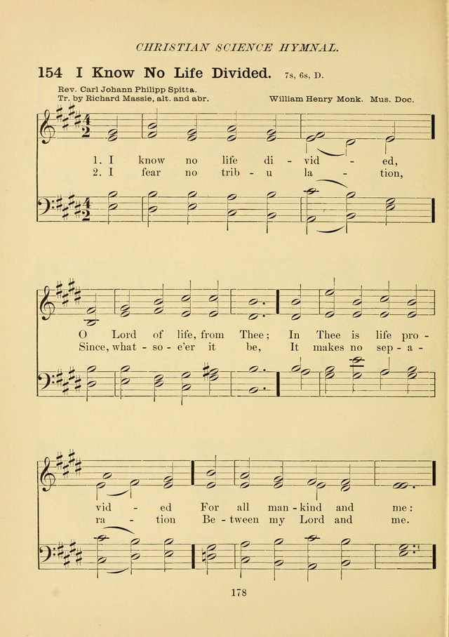 Christian Science Hymnal page 187