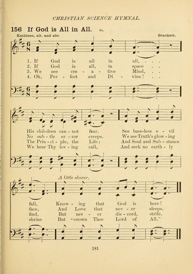 Christian Science Hymnal page 190
