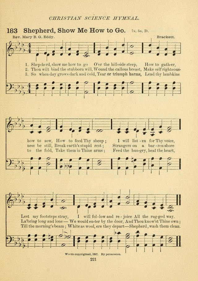 Christian Science Hymnal page 230