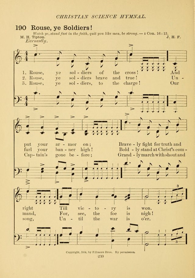 Christian Science Hymnal page 239