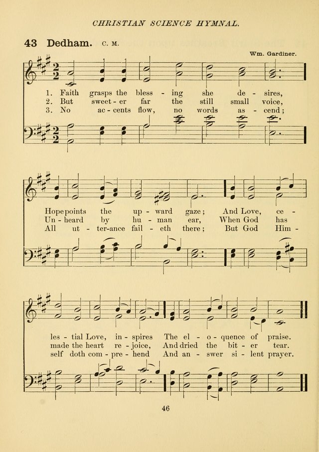 Christian Science Hymnal page 55