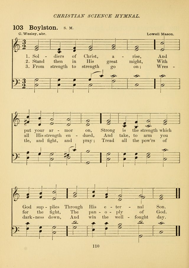 Christian Science Hymnal page 119