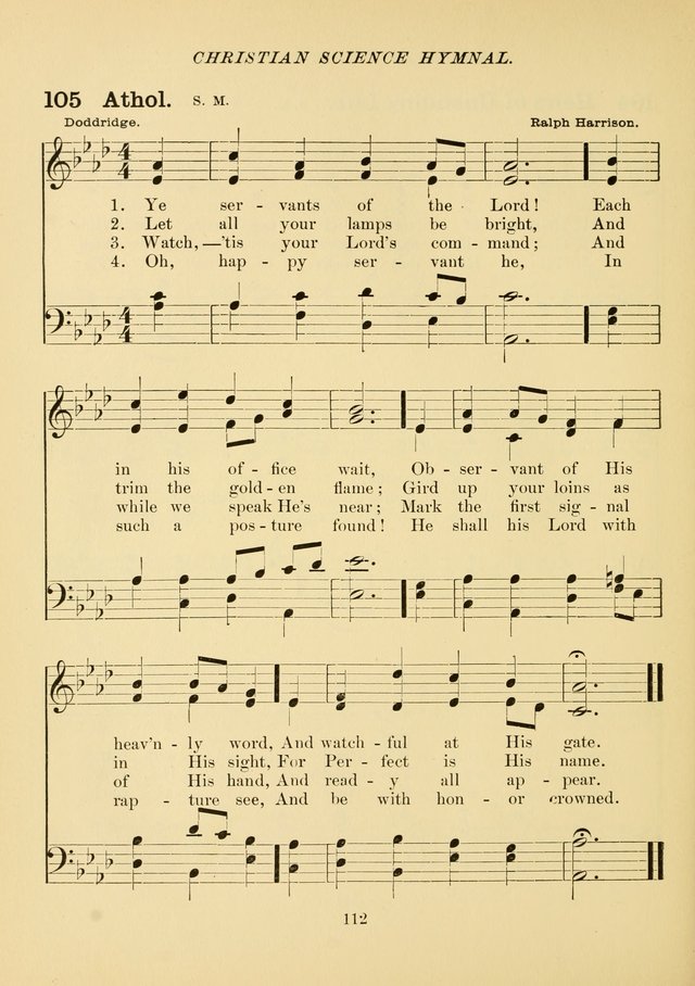 Christian Science Hymnal page 121