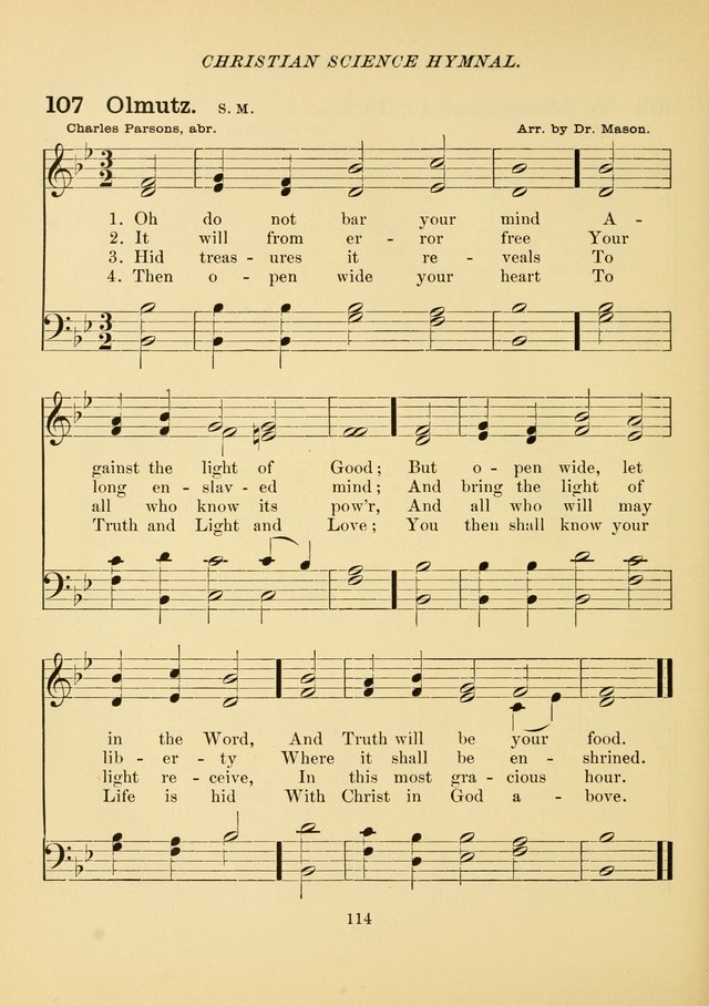 Christian Science Hymnal page 123