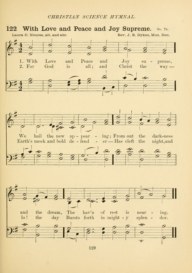 Christian Science Hymnal page 138