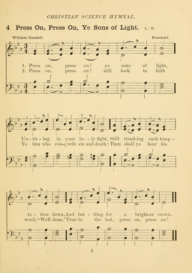 Christian Science Hymnal page 14