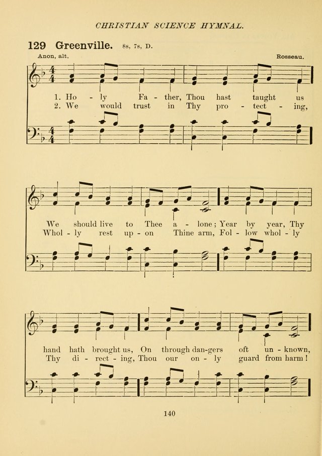 Christian Science Hymnal page 149