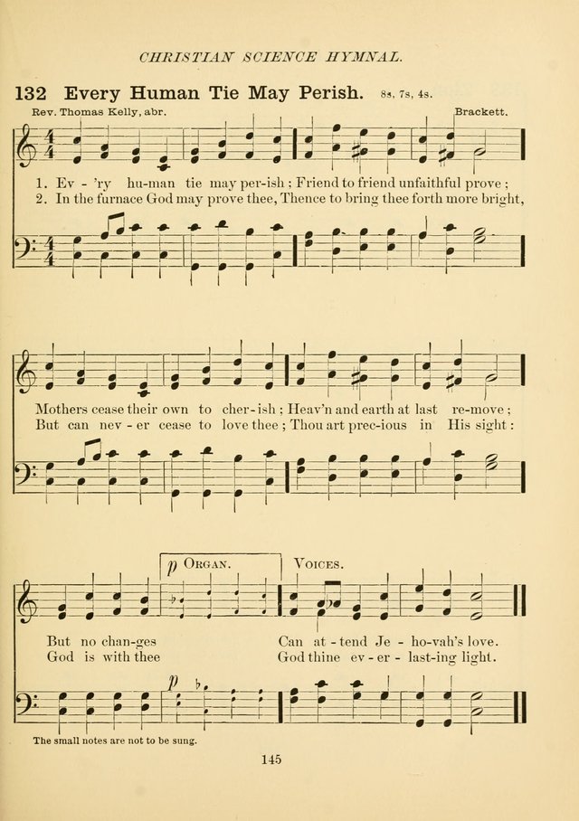 Christian Science Hymnal page 154