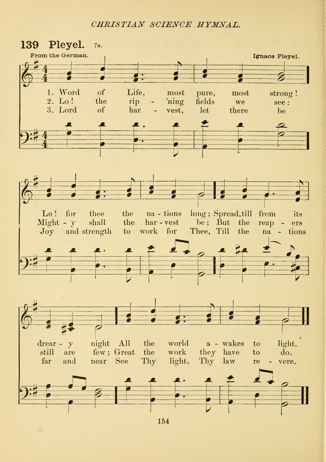 Christian Science Hymnal page 163