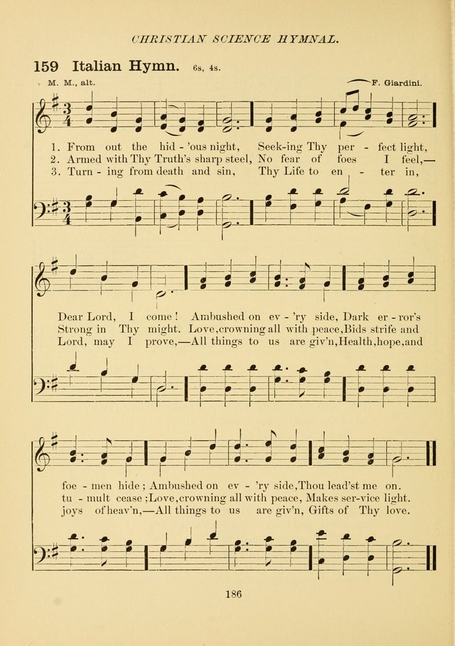 Christian Science Hymnal page 195