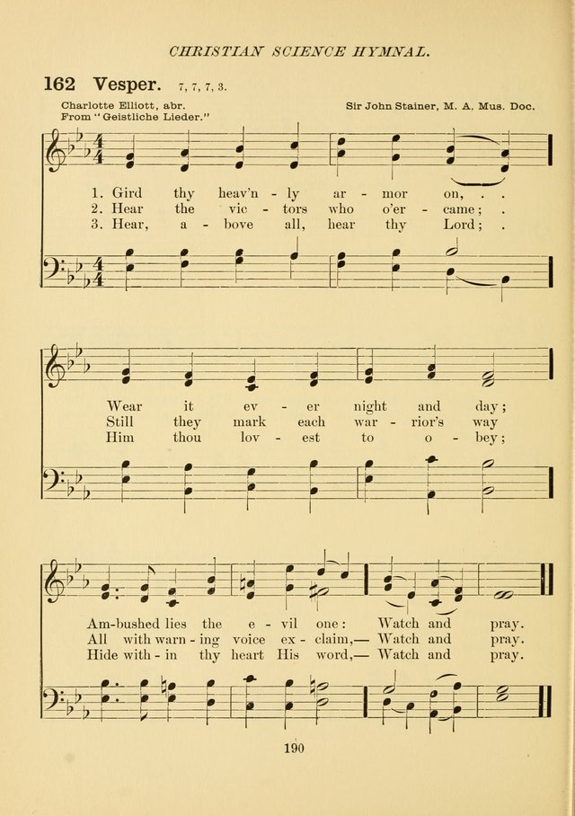 Christian Science Hymnal page 199