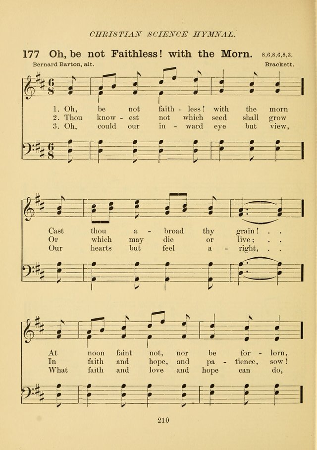 Christian Science Hymnal page 219