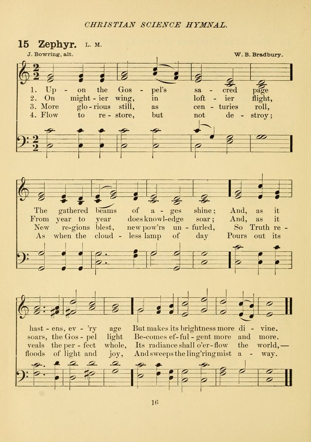 Christian Science Hymnal page 25