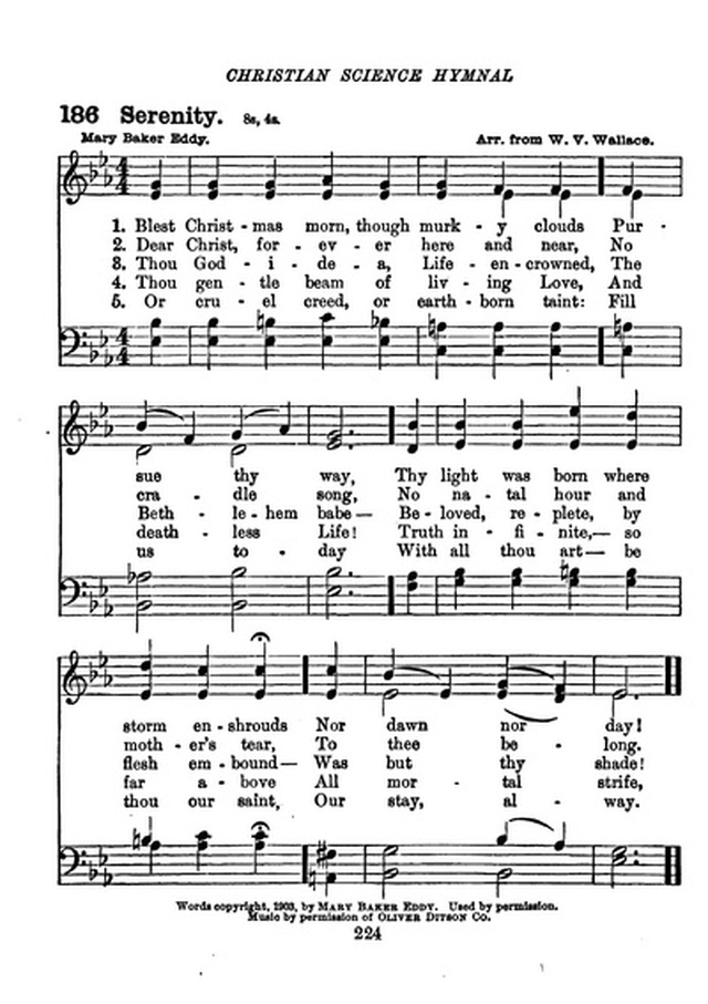Christian Science Hymnal page 224