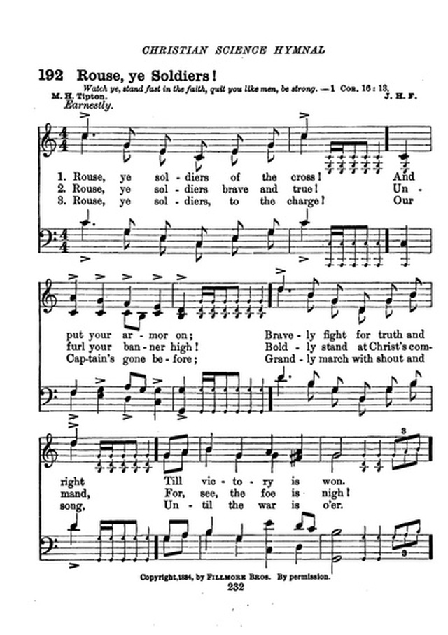 Christian Science Hymnal page 232