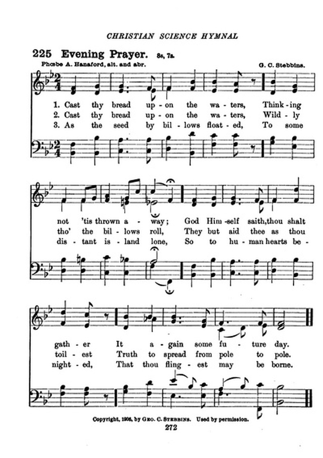 Christian Science Hymnal page 272