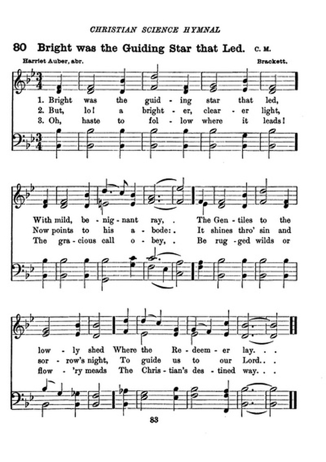 Christian Science Hymnal page 83