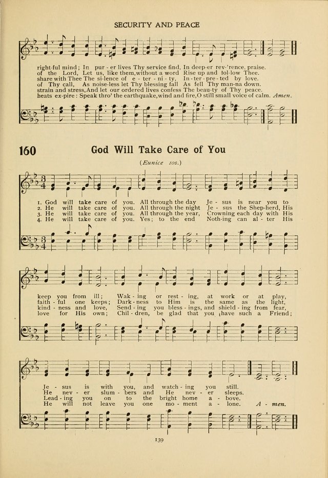 The Church School Hymnal page 139