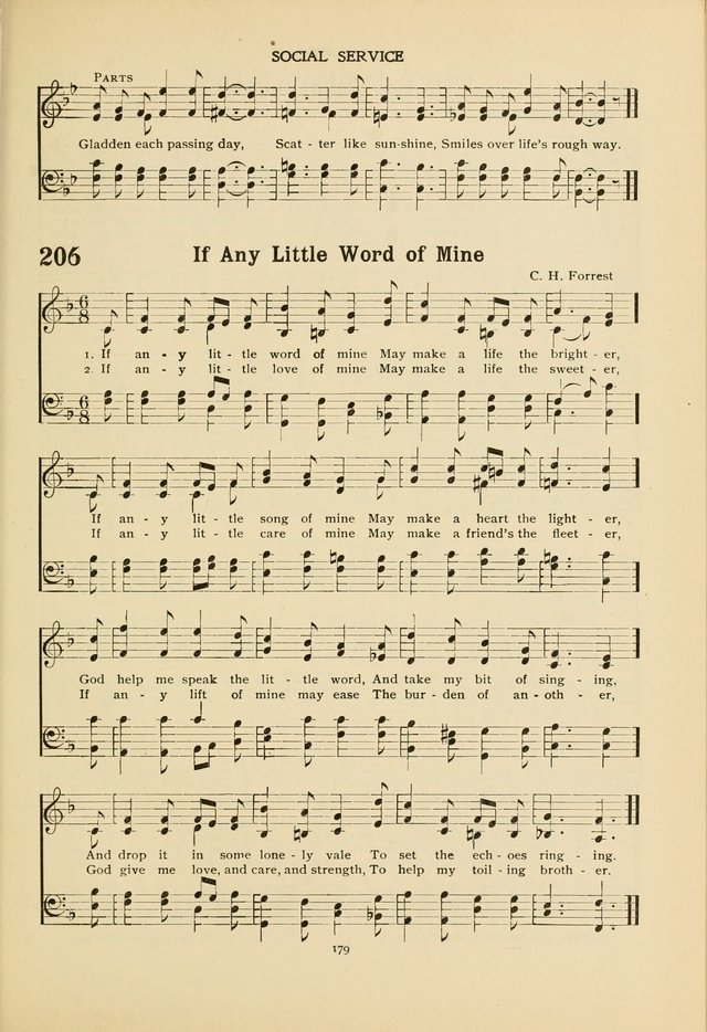 The Church School Hymnal page 179