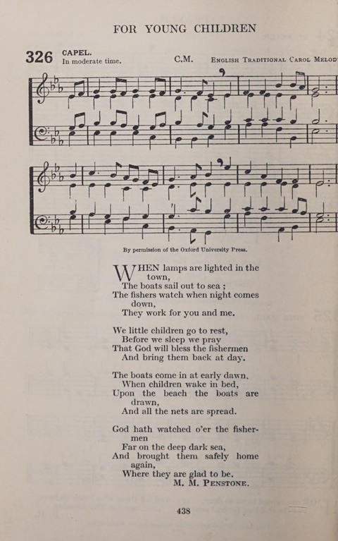 The Church and School Hymnal page 438